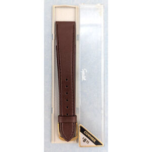 Speidel Brown Cowhide Watch Strap Band